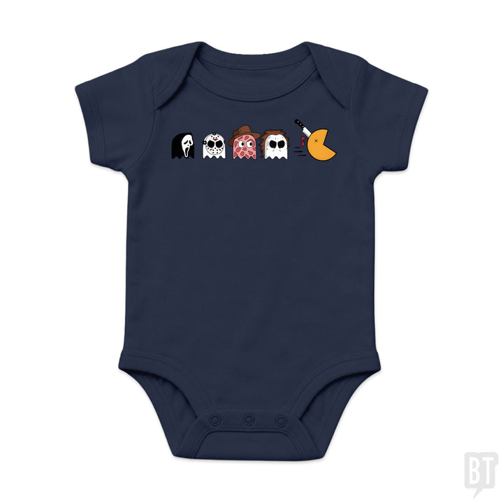 Halloween Horror Characters Baby One-Piece