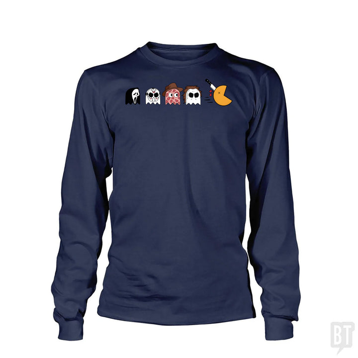 Halloween Horror Characters Long Sleeve
