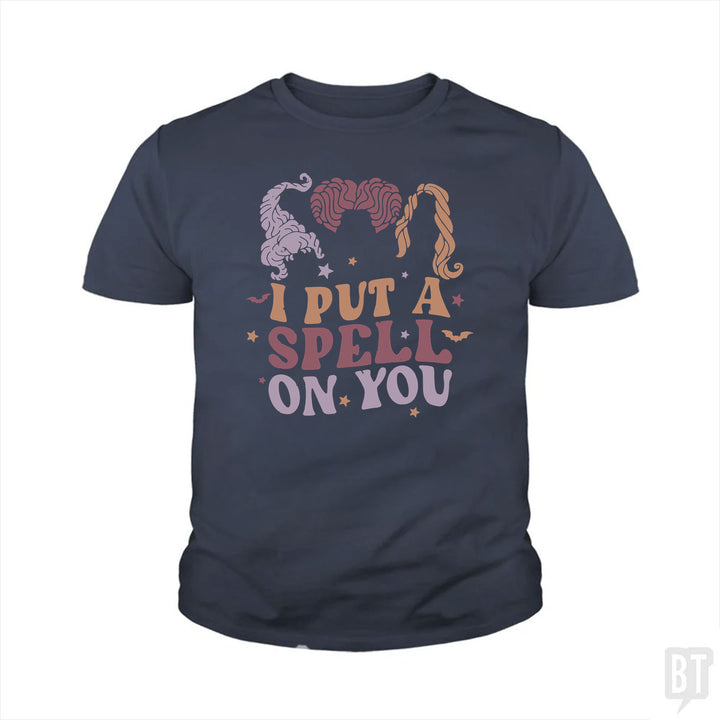 I Put A Spell On You Kids Shirt