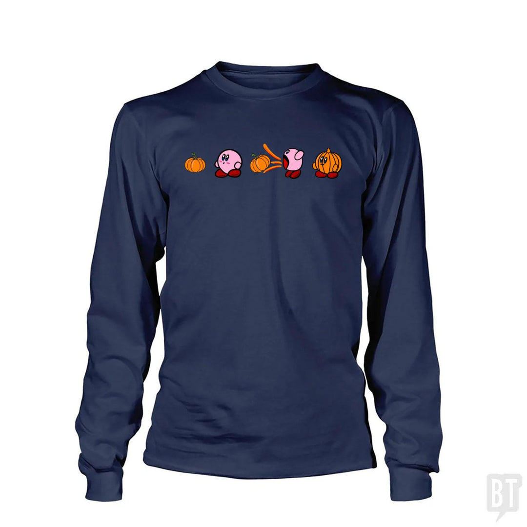 Kirby Pumpkin Long Sleeve