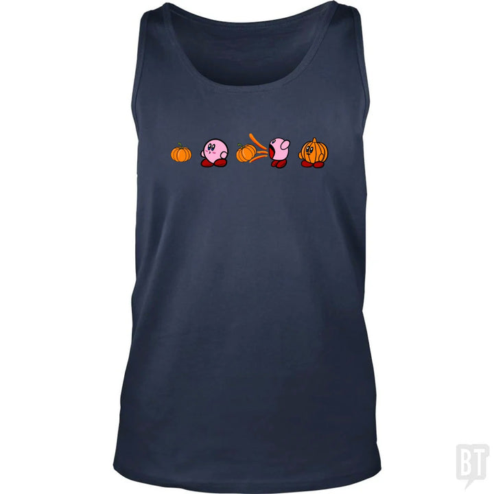 Kirby Pumpkin Tank Top
