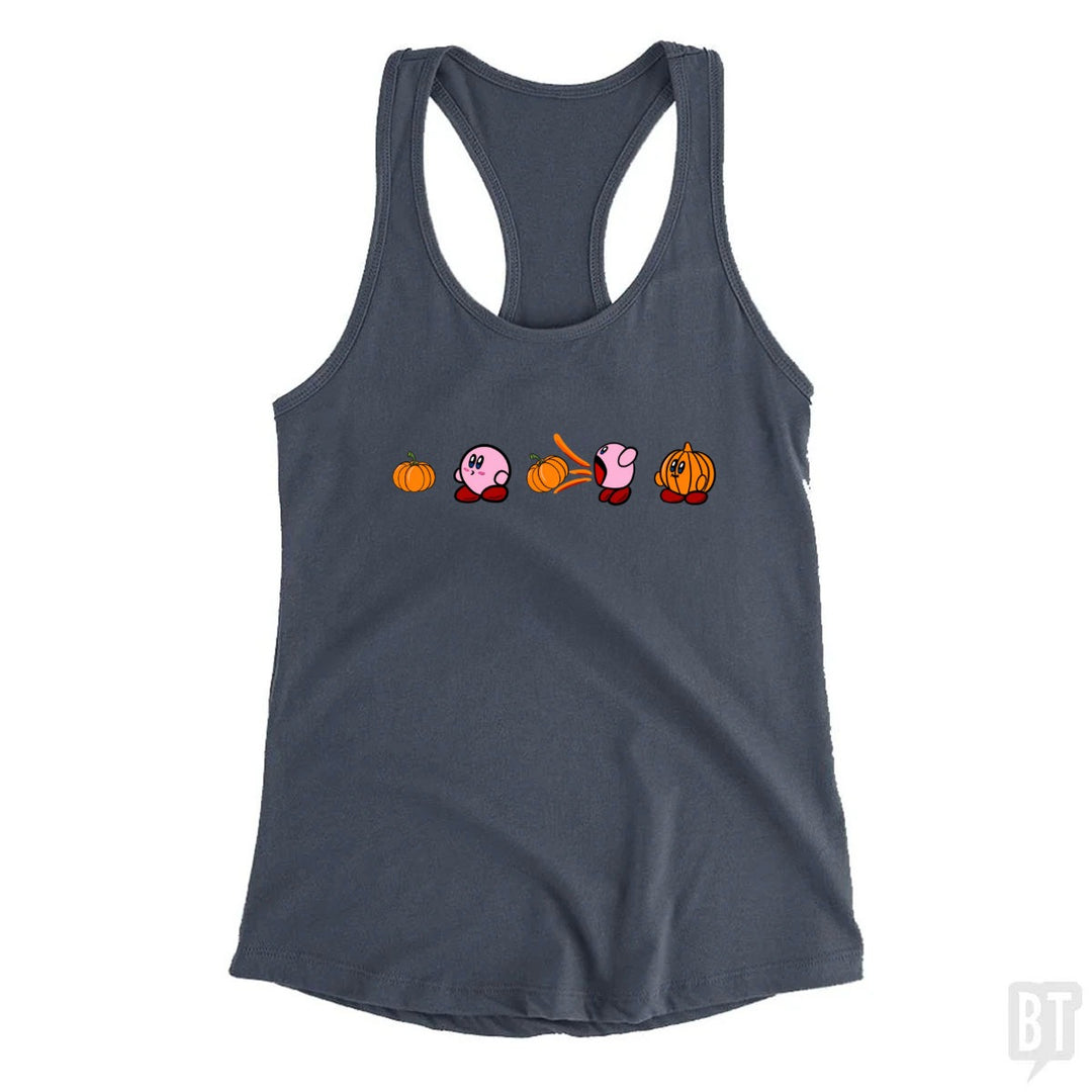 Kirby Pumpkin Tank Top