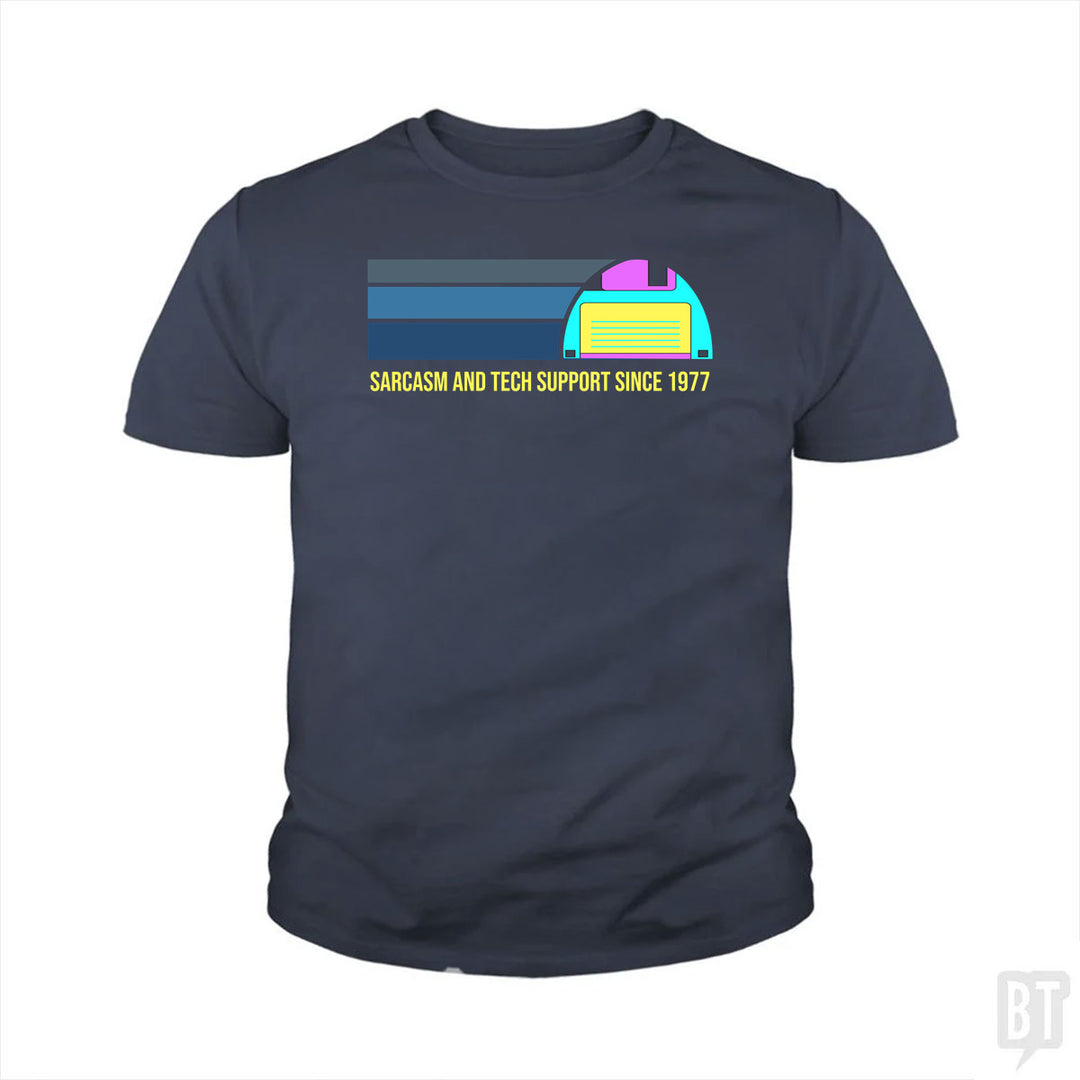 Sarcasm and Tech Support Kids Shirt