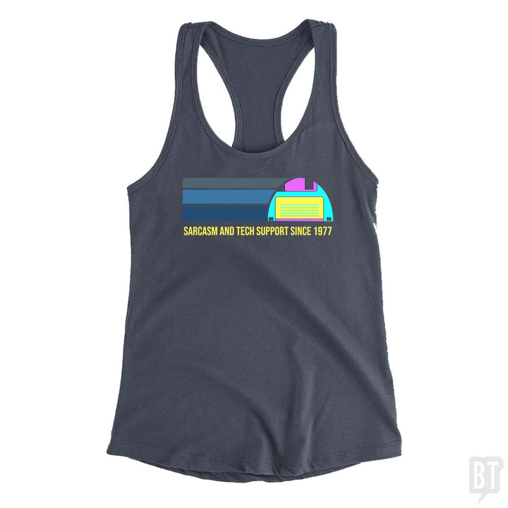 Sarcasm and Tech Support Tank Top