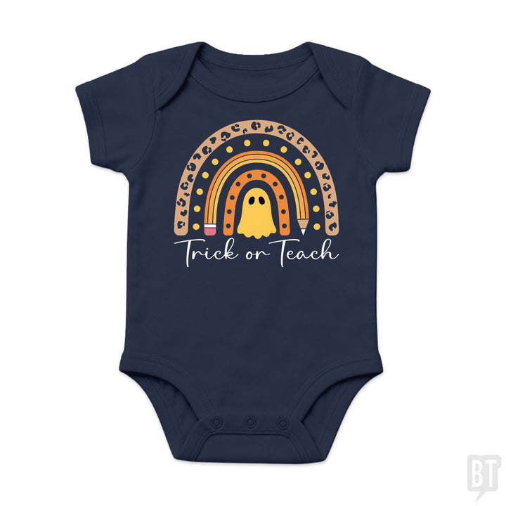 Teacher Halloween Baby One-Piece