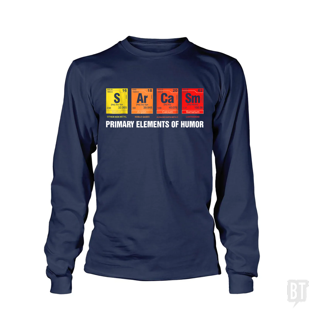 Funny Chemistry Science Long Sleeve