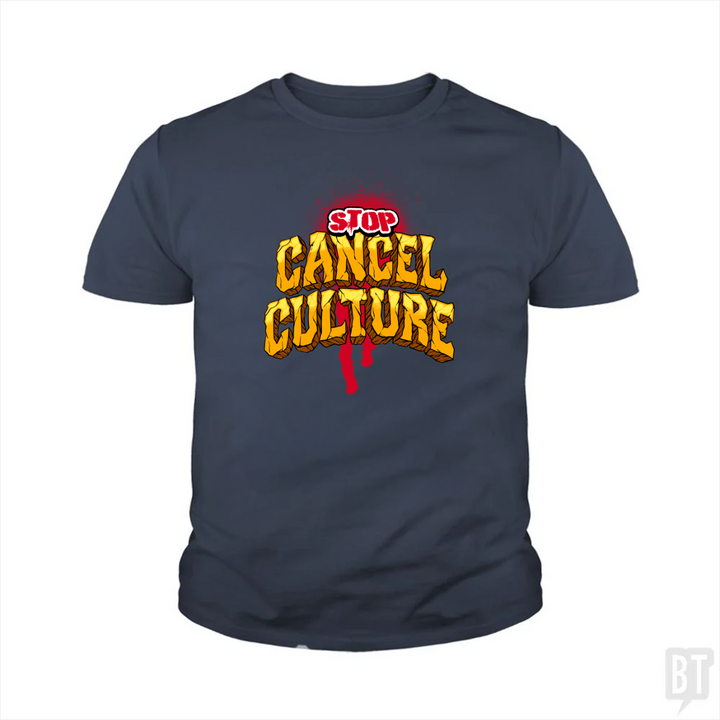 Stop Cancel Culture Kids Shirt