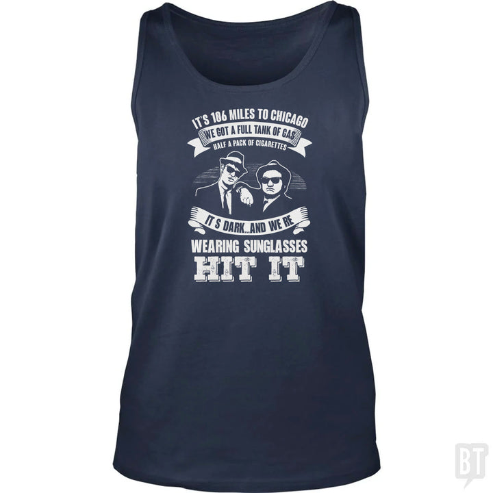Blues Brothers Hit It Tank Top