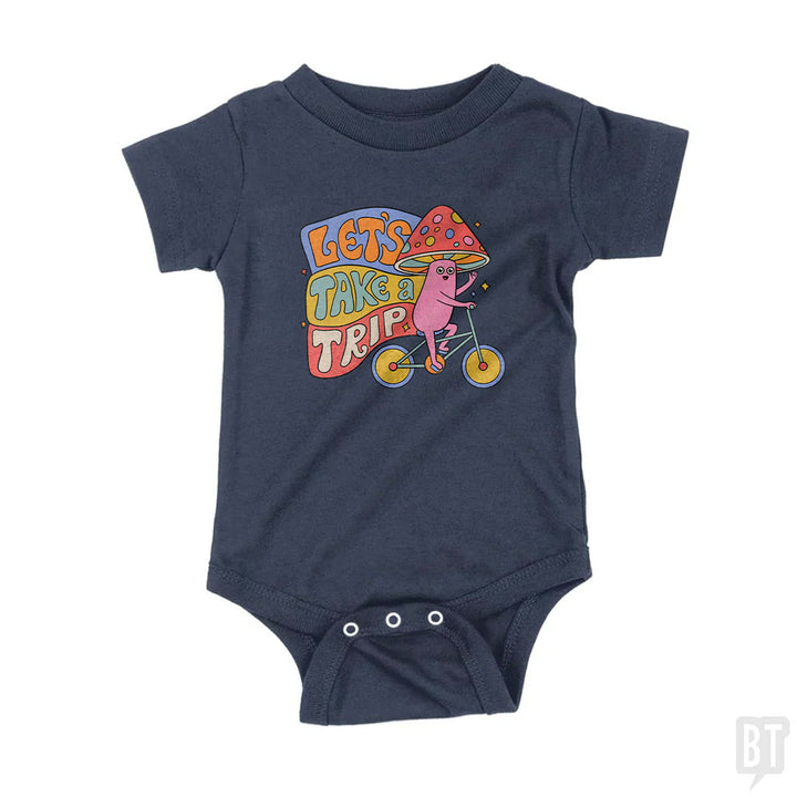 Let's Take A Trip Baby One-Piece