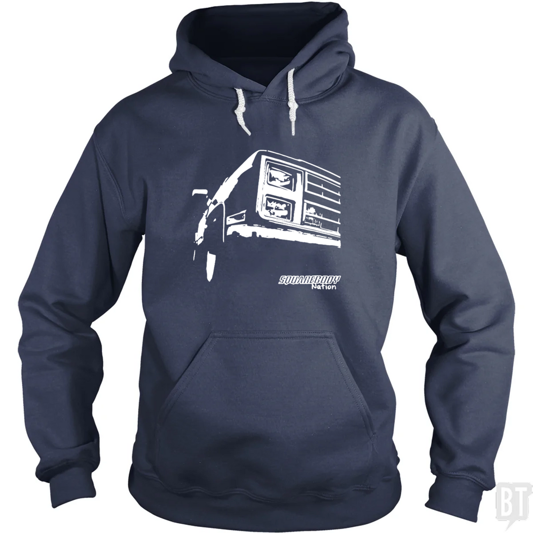 Square Body Nation Tees - Squarebody Hoodie