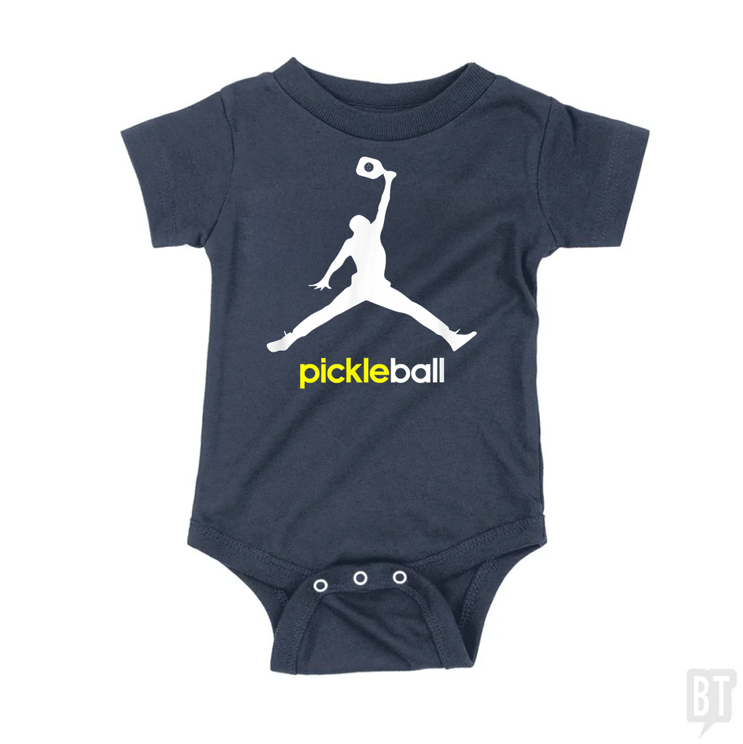 Funny Pickleball Baby One-Piece
