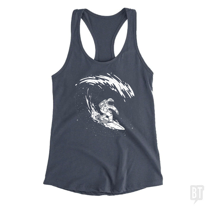 Astronaut Surfer Tank Top