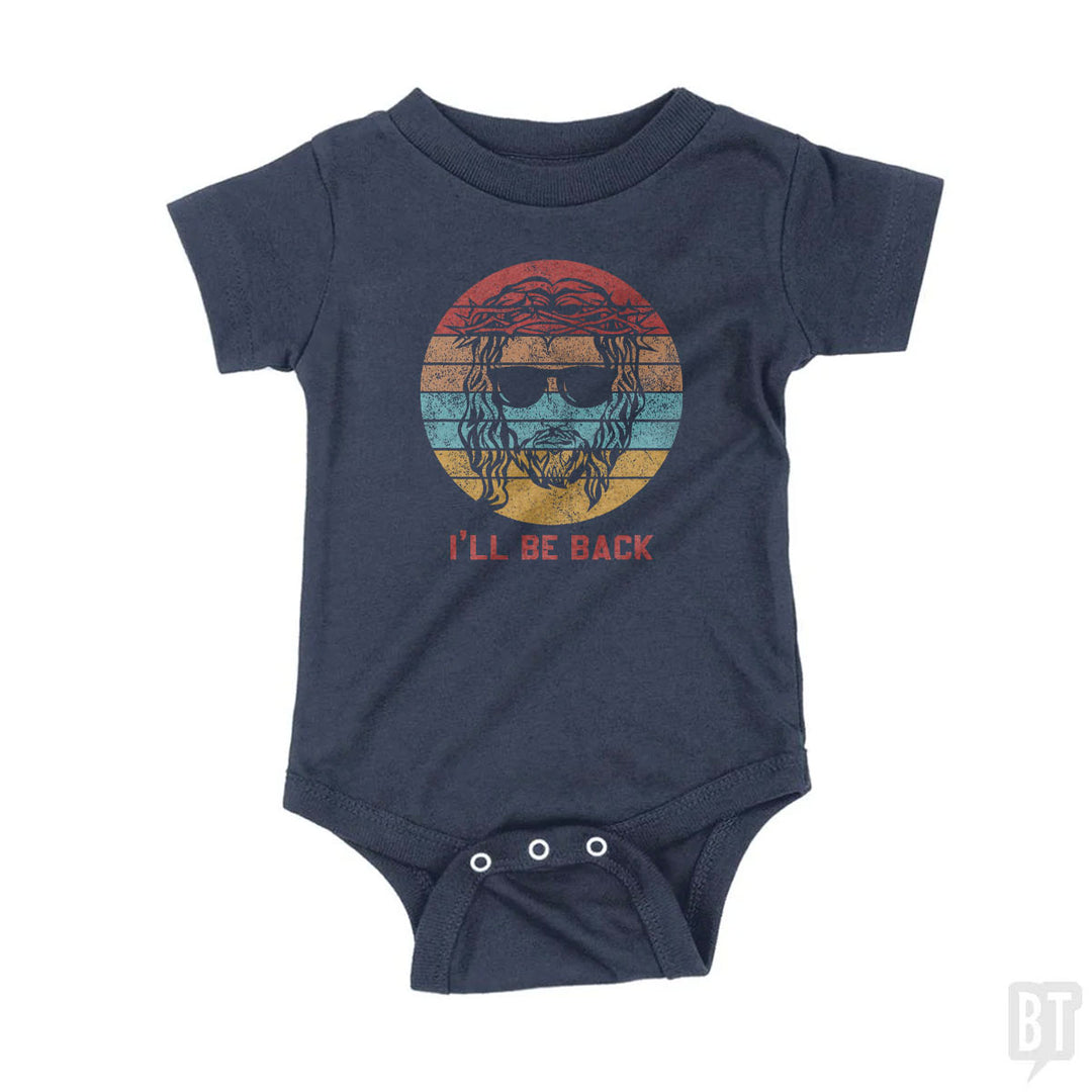 Vintage Jesus Baby One-Piece