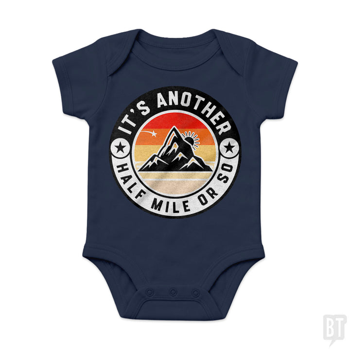 It's Another Half Mile Baby One-Piece