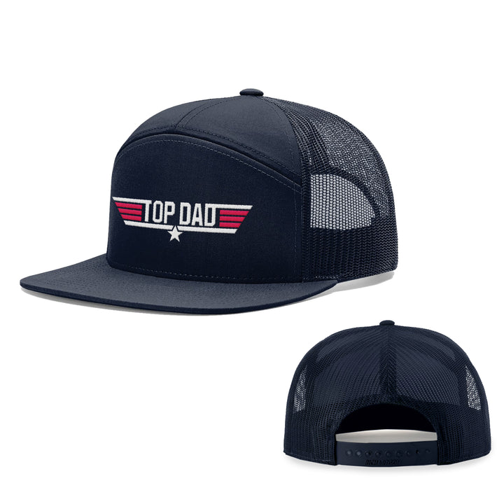 Top Dad 7 Panel Hats