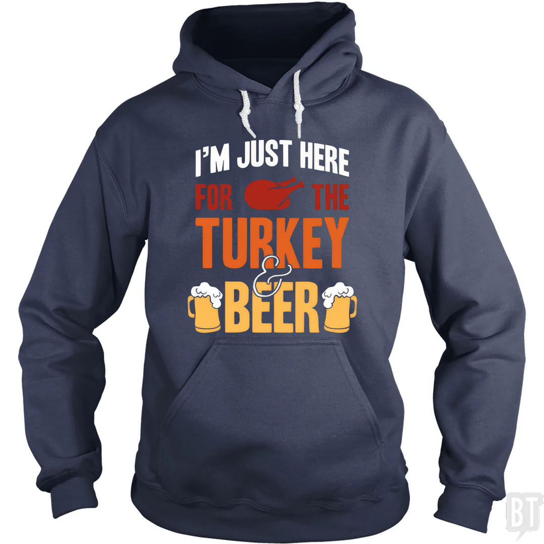 Turkey And Beer Hoodie