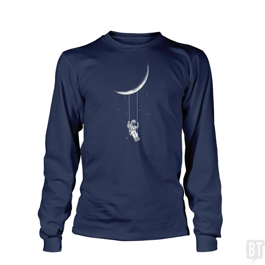 Astronaut on Moon Swing Long Sleeve