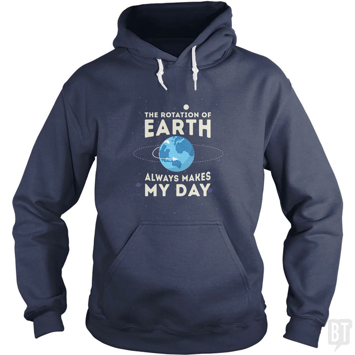 Earth Rotation Hoodie