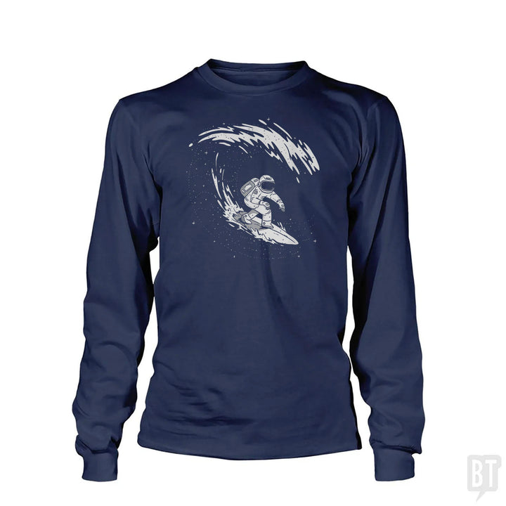 Astronaut Surfer Long Sleeve