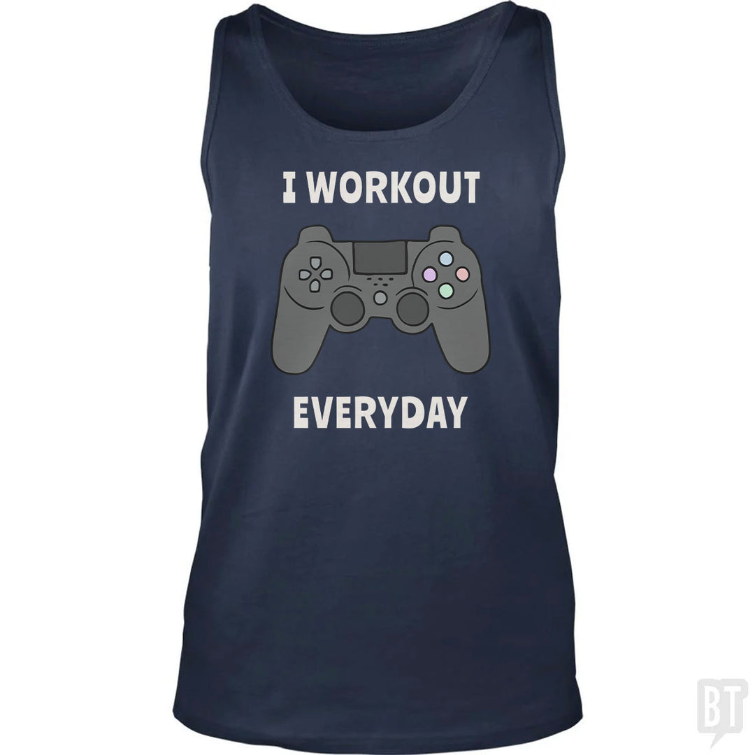 I Workout Everyday Tank Top