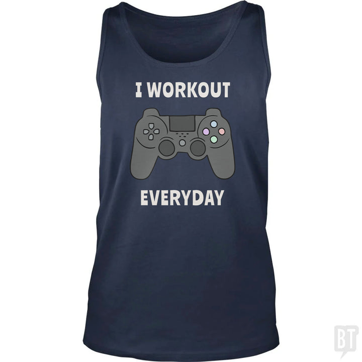I Workout Everyday Tank Top
