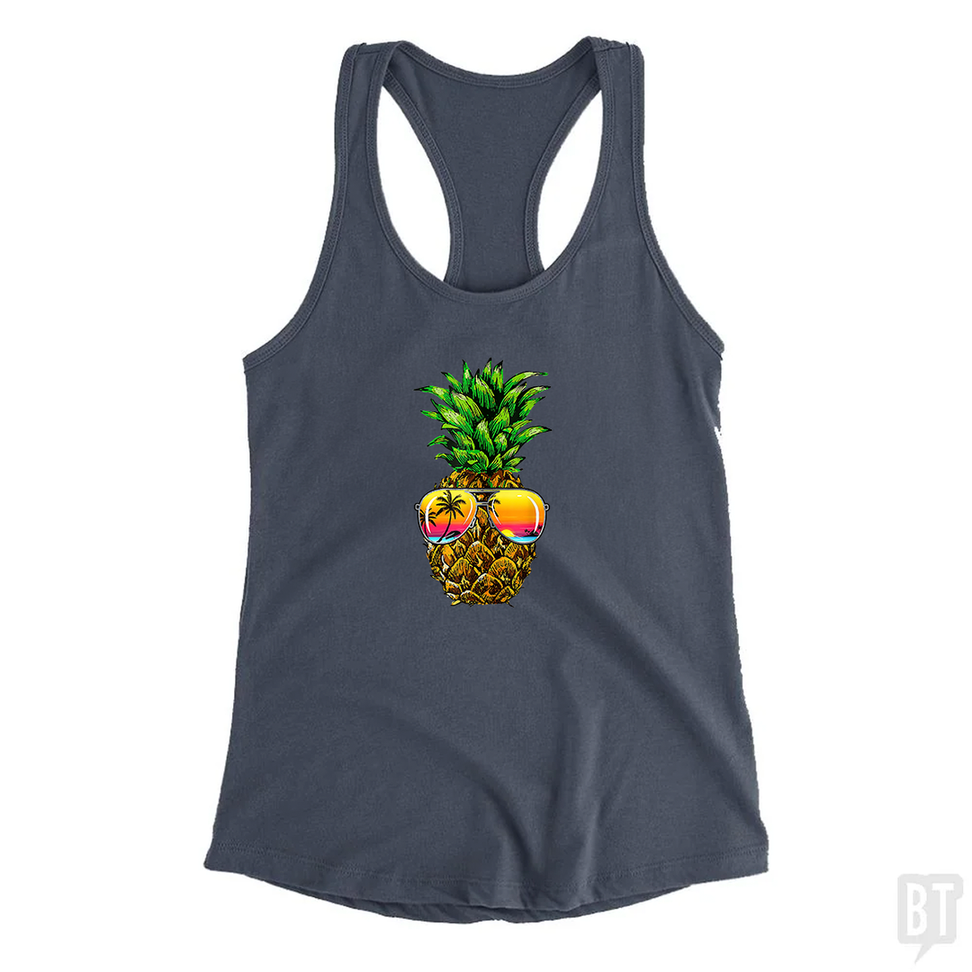 Sunglasses Pineapple Tank Top