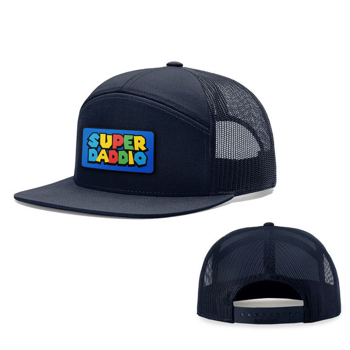Super Daddio Blue Patch Hats