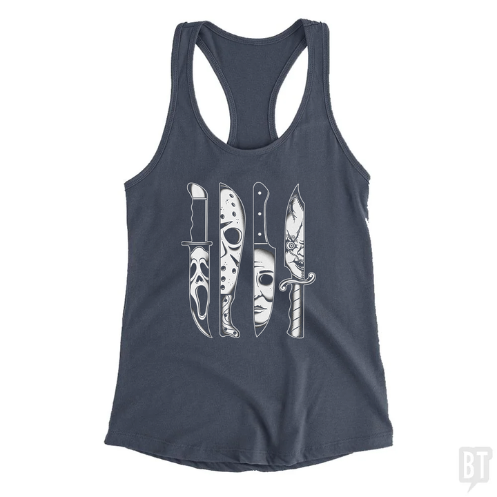 Horror Movie Knives Tank Top