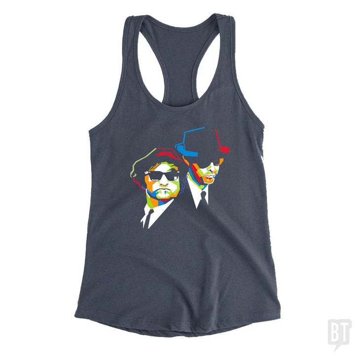Blues Brothers Cubism Tank Top