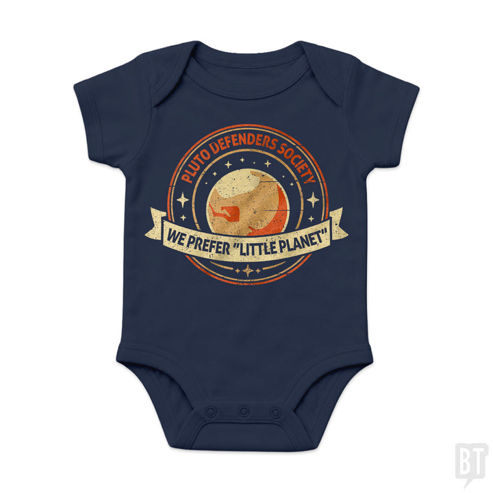 Pluto Defenders Society Baby One-Piece