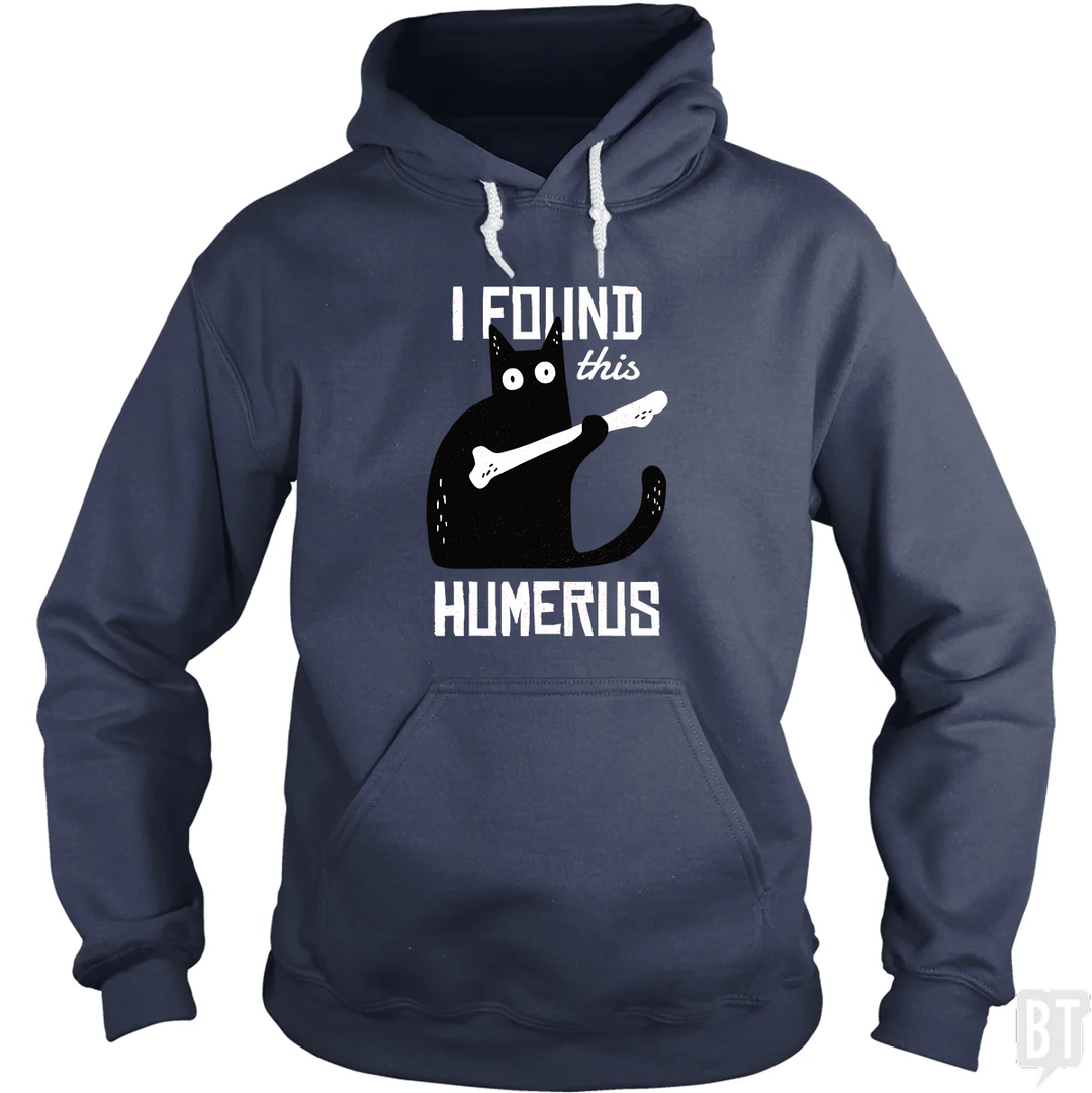 Funny Cat with a Bone Hoodie