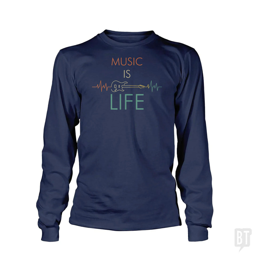 Music Is Life Long Sleeve