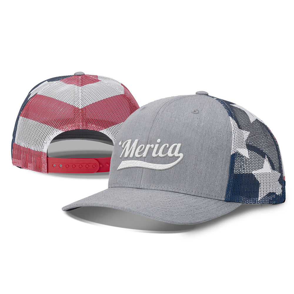Merica Patriotic Hats