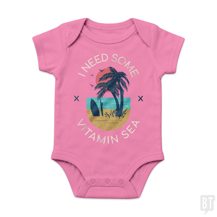 I Need Some Vitamin Sea Baby One-Piece