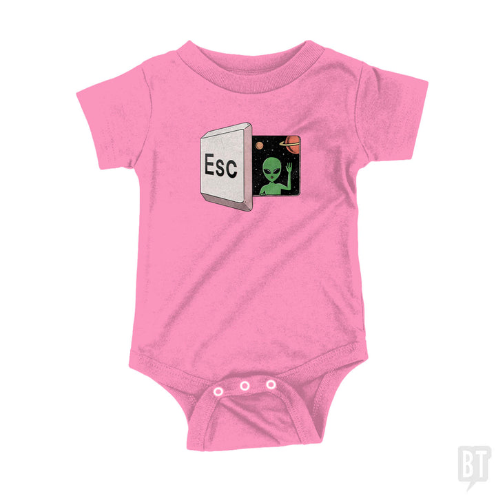 Space Escape Baby One-Piece