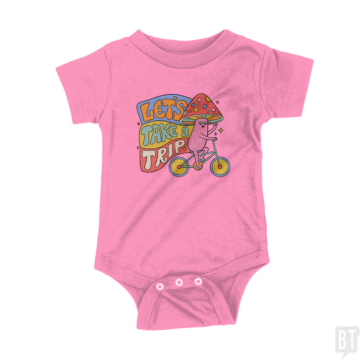 Let's Take A Trip Baby One-Piece