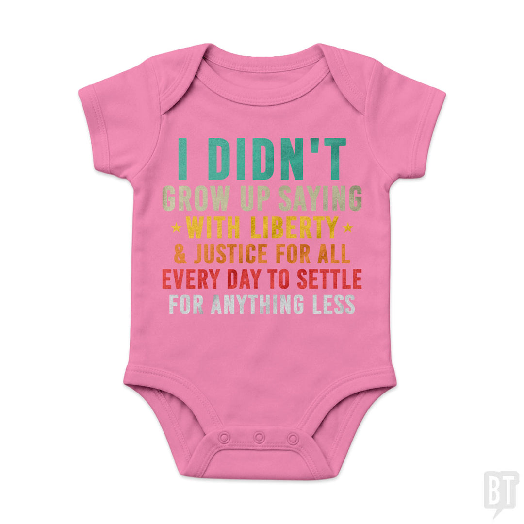 Justice For All Baby One-Piece