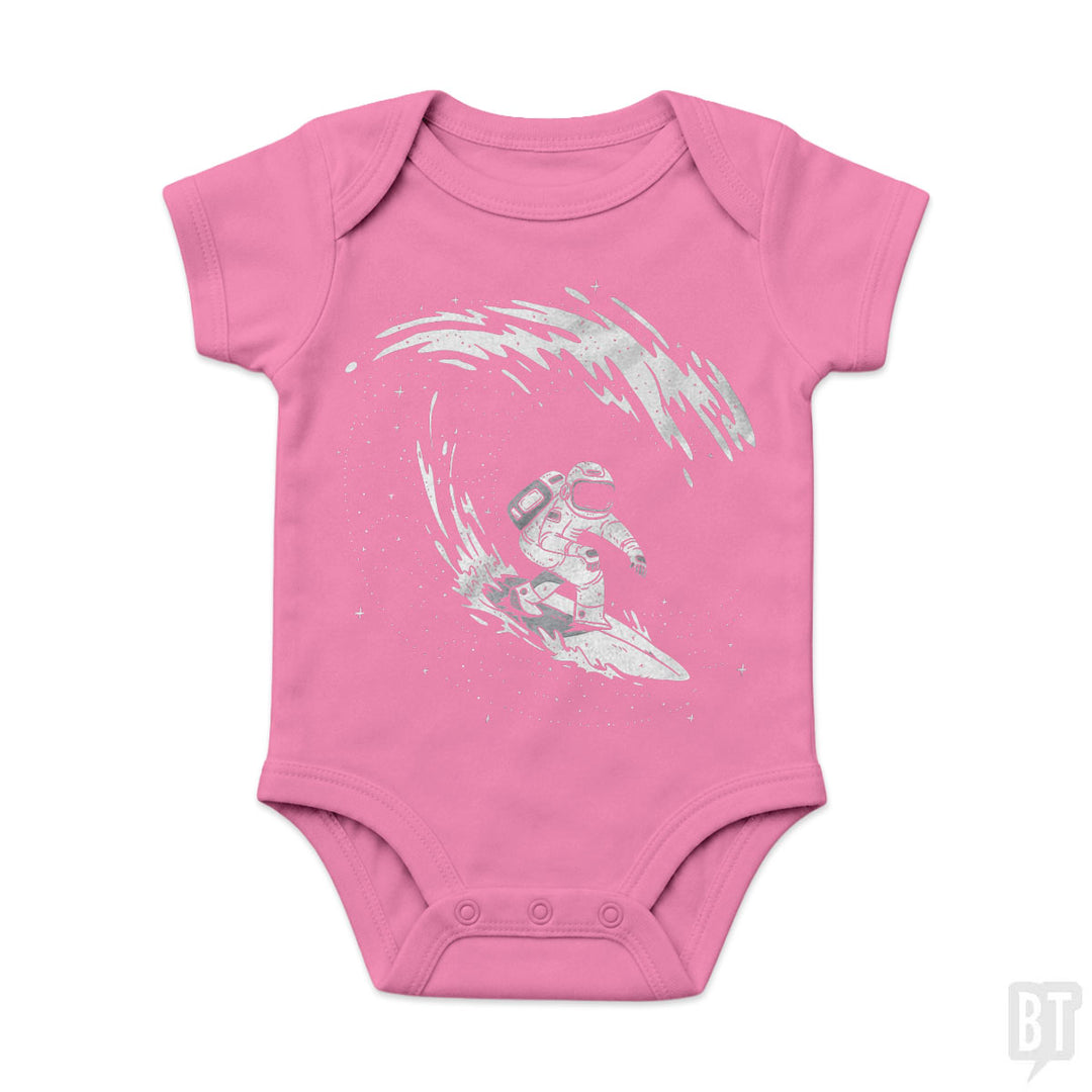 Astronaut Surfer Baby One-Piece