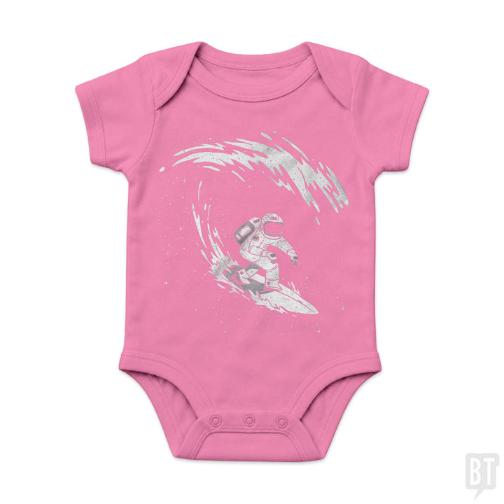 Astronaut Surfer Baby One-Piece