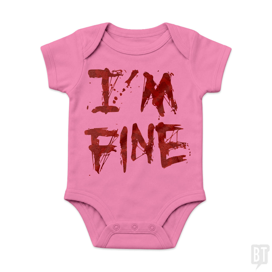 I'm Fine Baby One-Piece