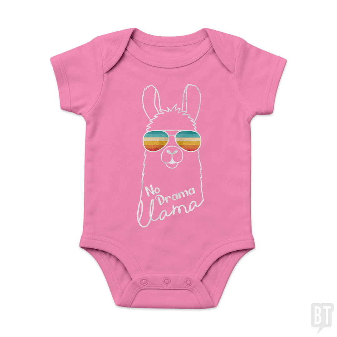 No Drama Llama Baby One-Piece