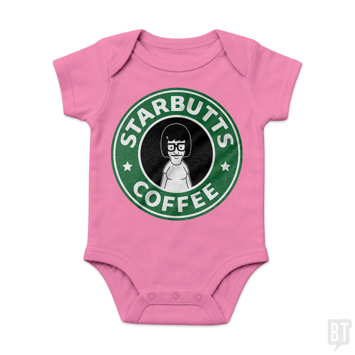 Starbutts Coffee Baby One-Piece