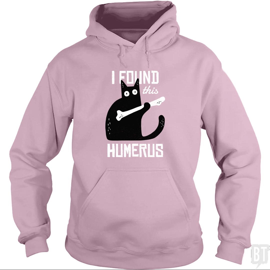 Funny Cat with a Bone Hoodie