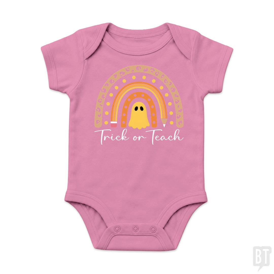 Teacher Halloween Baby One-Piece