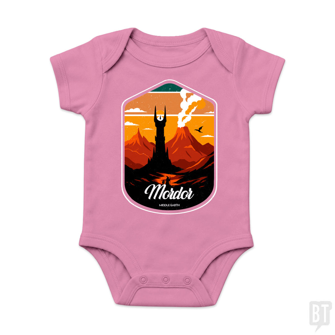 Visit Mordor Baby One-Piece