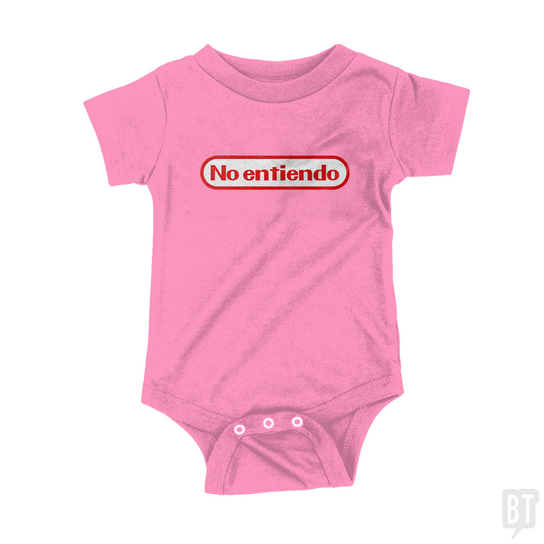 No Entiendo Baby One-Piece