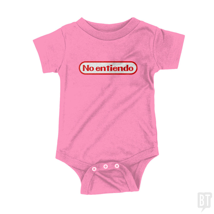 No Entiendo Baby One-Piece