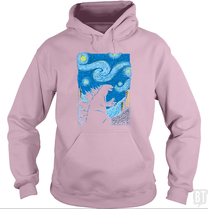 Gogh-Zilla Hoodie
