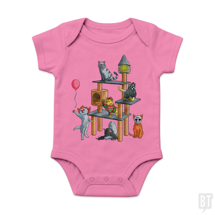 Cat Horror Movies Baby One-Piece