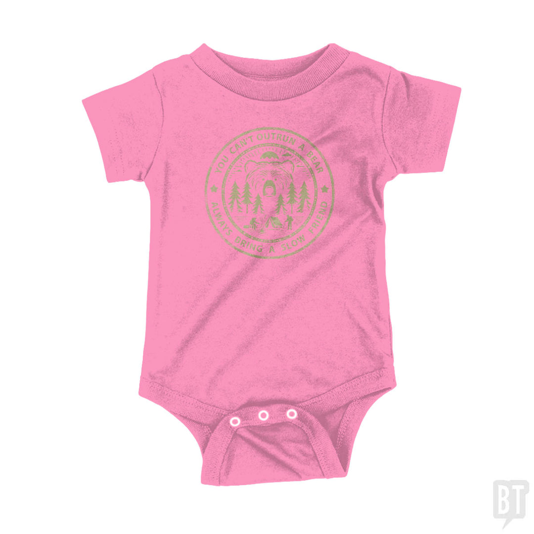You Can't Outrun A Bear Baby One-Piece